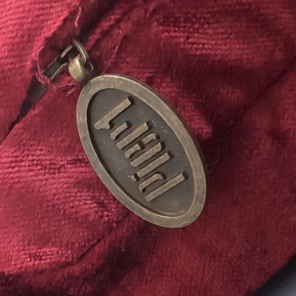 Pier 1,Set of 2 Red Velvet Throw Pillows with Bronze Studded Accents. - Picture 5 of 8